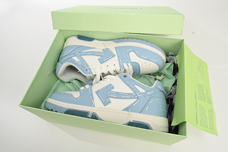 【CP0MI】蓝白限定-57 OFFWHITE低帮运动鞋 OMIA189S 23LEA222 2222 FF-WHITE Out Of Blue And White Limit