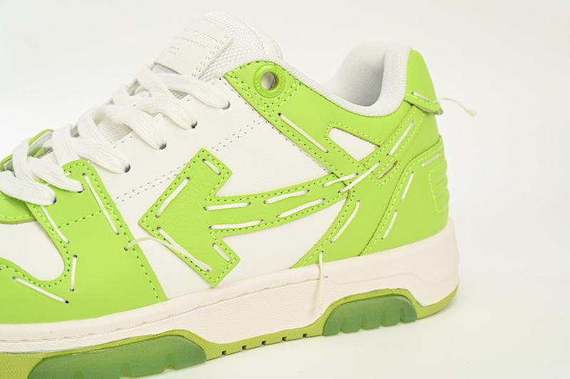 【CP0MI】绿白限定-58 OFFWHITE低帮运动鞋 OMIA189S 23LEA111 1111 FF-WHITE Out Of Green And White Limit