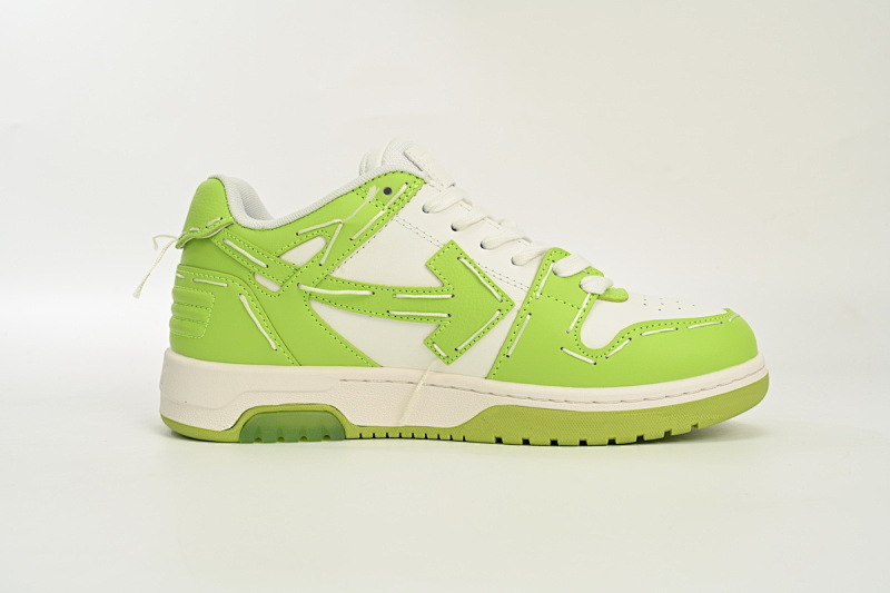 【CP0MI】绿白限定-58 OFFWHITE低帮运动鞋 OMIA189S 23LEA111 1111 FF-WHITE Out Of Green And White Limit