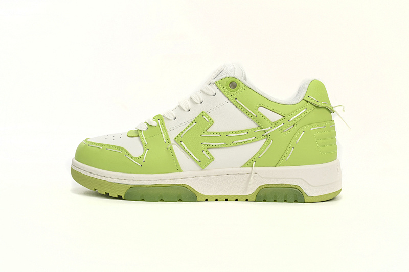 【CP0MI】绿白限定-58 OFFWHITE低帮运动鞋 OMIA189S 23LEA111 1111 FF-WHITE Out Of Green And White Limit