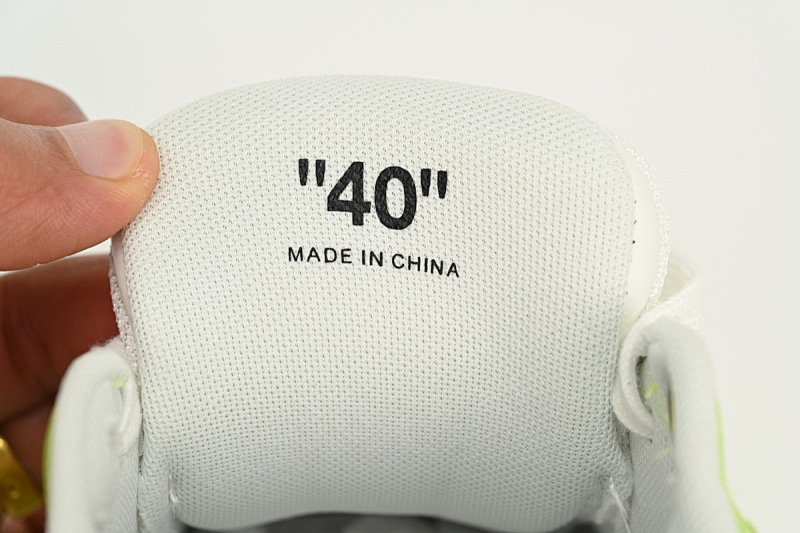 【CP0MI】绿白限定-58 OFFWHITE低帮运动鞋 OMIA189S 23LEA111 1111 FF-WHITE Out Of Green And White Limit