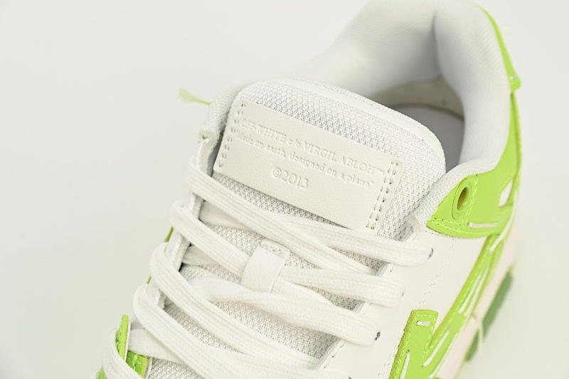 【CP0MI】绿白限定-58 OFFWHITE低帮运动鞋 OMIA189S 23LEA111 1111 FF-WHITE Out Of Green And White Limit