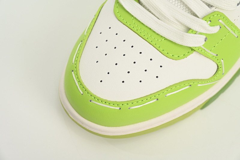 【CP0MI】绿白限定-58 OFFWHITE低帮运动鞋 OMIA189S 23LEA111 1111 FF-WHITE Out Of Green And White Limit