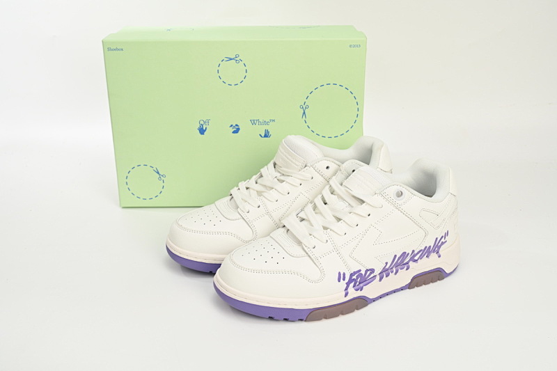 【CP0MI】白紫印花-51 OFFWHITE低帮运动鞋 OWIA259S 23LEA003 0136 FF-WHITE Out Of White Purple Printing