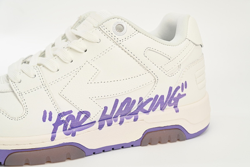 【CP0MI】白紫印花-51 OFFWHITE低帮运动鞋 OWIA259S 23LEA003 0136 FF-WHITE Out Of White Purple Printing