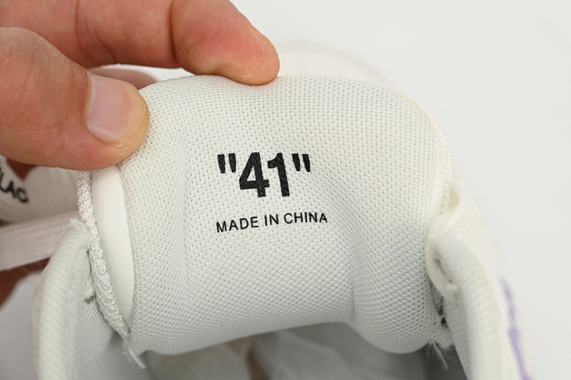 【CP0MI】白紫印花-51 OFFWHITE低帮运动鞋 OWIA259S 23LEA003 0136 FF-WHITE Out Of White Purple Printing