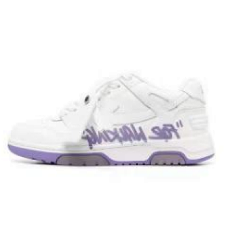 【CP0MI】白紫印花-51 OFFWHITE低帮运动鞋 OWIA259S 23LEA003 0136 FF-WHITE Out Of White Purple Printing