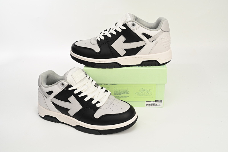 【CP0MI】黑白灰-39 OFFWHITE低帮运动鞋 OMIA189F 22LEA001 0709 FF-WHITE Out Of Black And White Gray