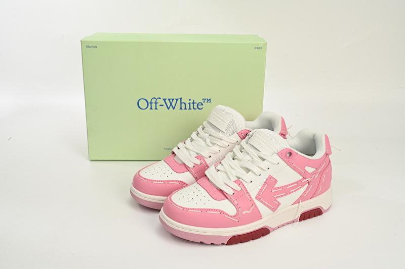 【CP0MI】粉白限定-56 OFFWHITE低帮运动鞋 OMIA189S 23LEA333 3333  FF-WHITE Out Of Pink And White Limit
