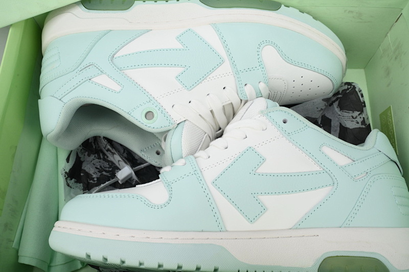 【CP0MI】浅绿白-52 OFFWHITE低帮运动鞋 OWIA259F 22LEA00 10151 FF-WHITE Out Of Light Green White