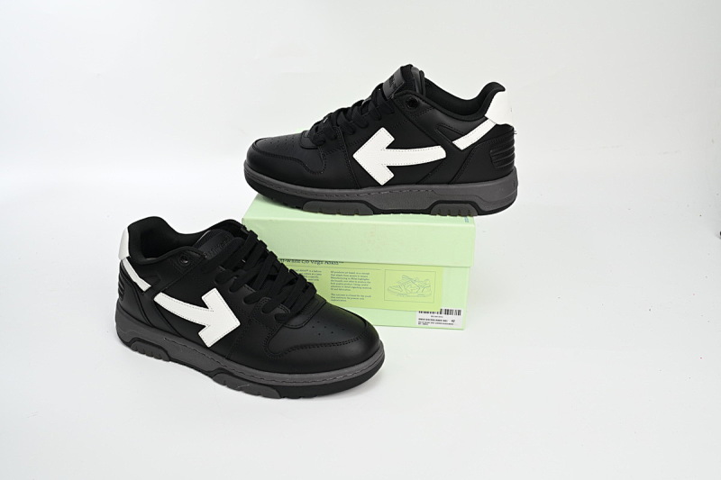 【CP0MI】黑皮白尾-50 OFFWHITE低帮运动鞋 OMIA18 9C99LEA00 41001 FF-WHITE Out Of Black Skin And White Tail