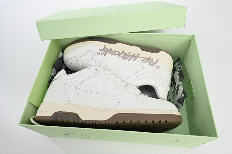 【CP0MI】米白灰-28 OFFWHITE低帮运动鞋 OMIA189 C99LEA00 30117 OFF-WHITE Out Of Office Beige Gray