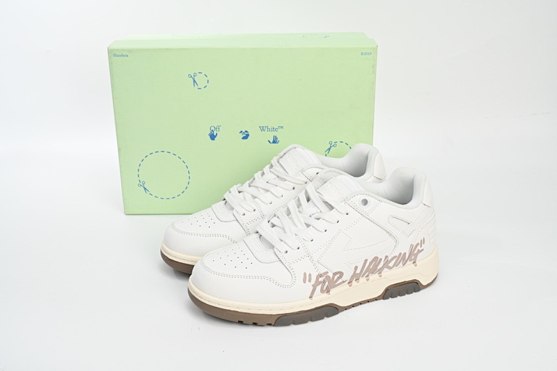【CP0MI】米白灰-28 OFFWHITE低帮运动鞋 OMIA189 C99LEA00 30117 OFF-WHITE Out Of Office Beige Gray