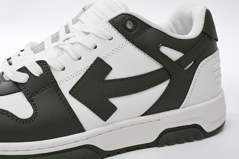 【CP0MI】军绿白-36 OFFWHITE低帮运动鞋 OLIA18 9S23LEA00 15901 FF-WHITE Out Of Military Green White