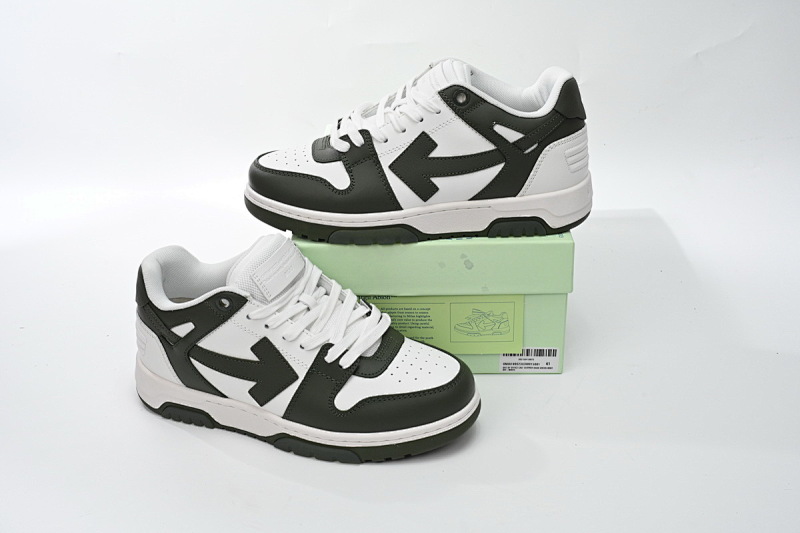 【CP0MI】军绿白-36 OFFWHITE低帮运动鞋 OLIA18 9S23LEA00 15901 FF-WHITE Out Of Military Green White