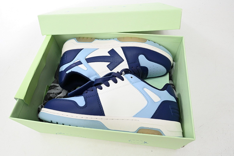 【CP0MI】双蓝色-30 OFFWHITE低帮运动鞋 OMIA18 9S21LEA00 14045 FF-WHITE Out Of Double Blue