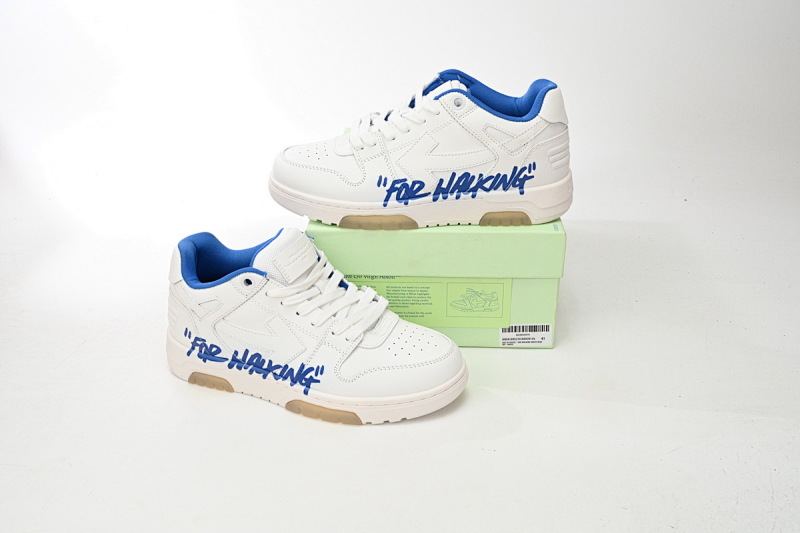 【CP0MI】米白蓝-27 OFFWHITE低帮运动鞋 OMIA18 9S22LEA00 30145 OFF-WHITE Out Of Beige Blue