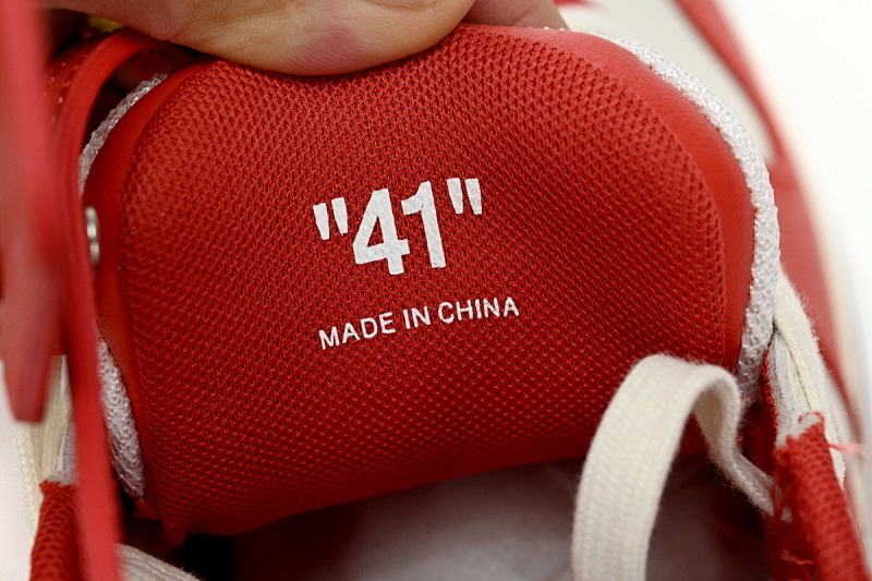 【CP0MI】红白-26 OFFWHITE低帮运动鞋 OMIA189F 22LE00 10128 OFF-WHITE Out Of Office Red And White