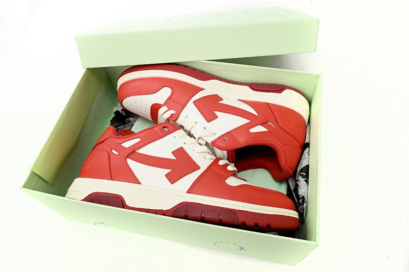 【CP0MI】红白-26 OFFWHITE低帮运动鞋 OMIA189F 22LE00 10128 OFF-WHITE Out Of Office Red And White