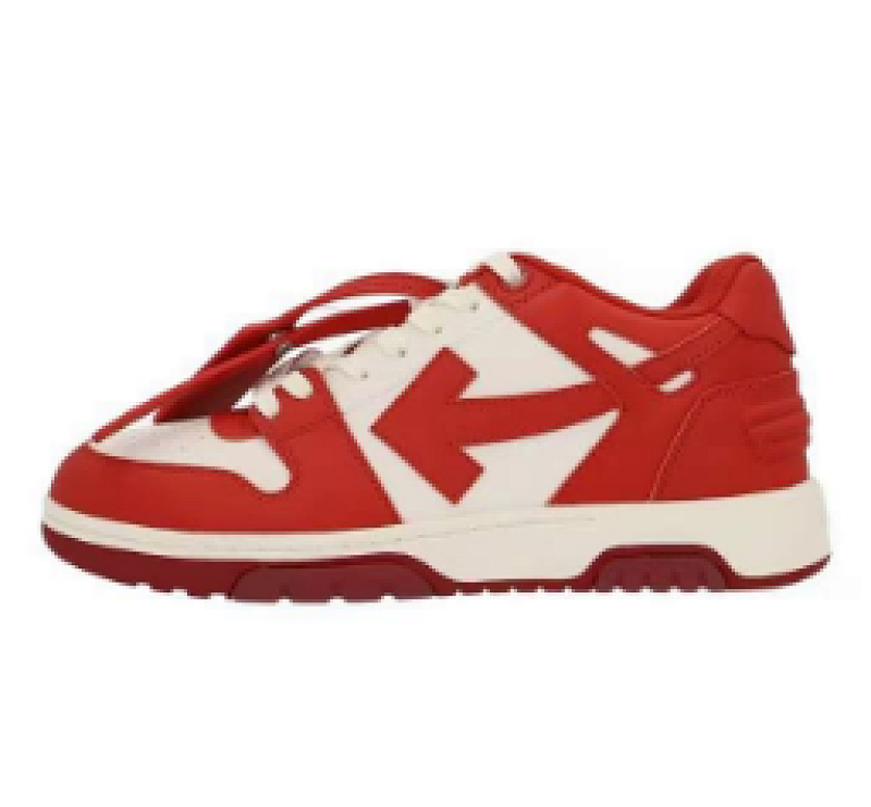 【CP0MI】红白-26 OFFWHITE低帮运动鞋 OMIA189F 22LE00 10128 OFF-WHITE Out Of Office Red And White