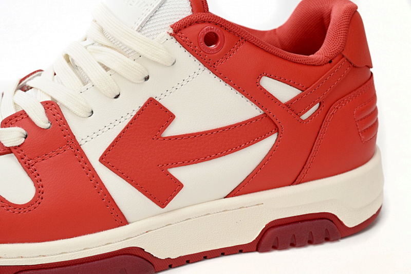 【CP0MI】红白-26 OFFWHITE低帮运动鞋 OMIA189F 22LE00 10128 OFF-WHITE Out Of Office Red And White