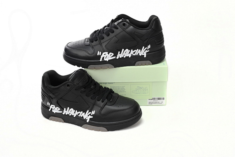 【CP0MI】黑色-25 OFFWHITE低帮运动鞋 OMIA18 9S21LEA00 41001 OFF-WHITE Out Of Offic Black