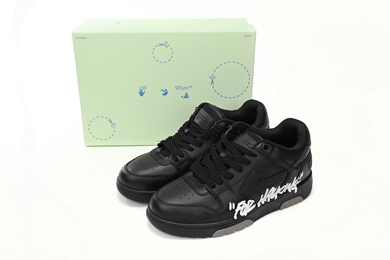 【CP0MI】黑色-25 OFFWHITE低帮运动鞋 OMIA18 9S21LEA00 41001 OFF-WHITE Out Of Offic Black