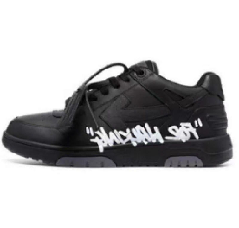 【CP0MI】黑色-25 OFFWHITE低帮运动鞋 OMIA18 9S21LEA00 41001 OFF-WHITE Out Of Offic Black