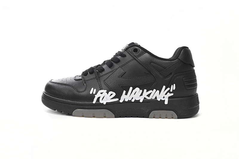 【CP0MI】黑色-25 OFFWHITE低帮运动鞋 OMIA18 9S21LEA00 41001 OFF-WHITE Out Of Offic Black