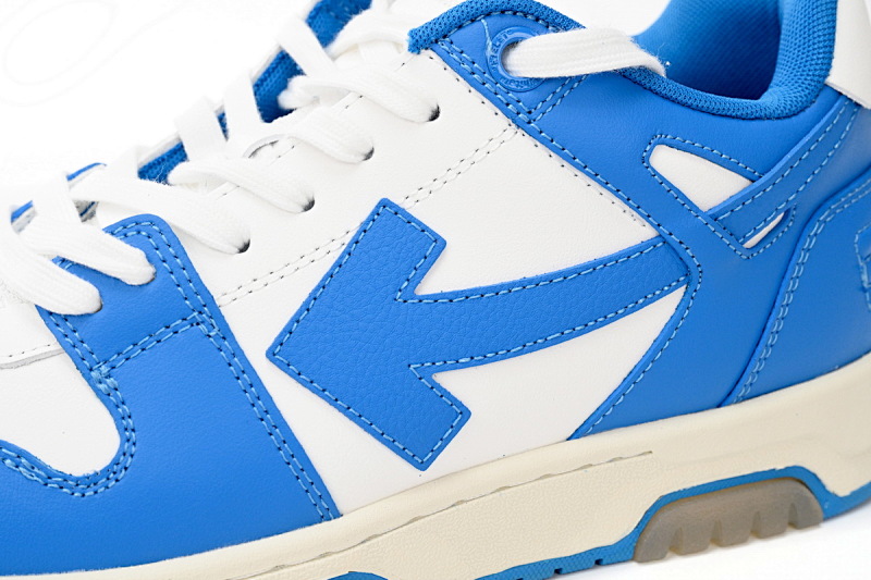 【CP0MI】北卡蓝-20 OFFWHITE低帮运动鞋 OMIA189 C99LEA00 20145 OFF-WHITE Out Of Office North Carolina Blue