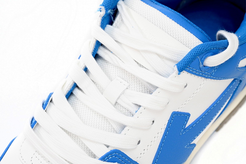 【CP0MI】北卡蓝-20 OFFWHITE低帮运动鞋 OMIA189 C99LEA00 20145 OFF-WHITE Out Of Office North Carolina Blue