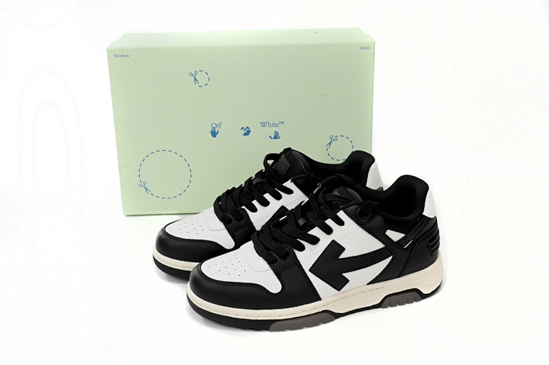 【CP0MI】黑白熊猫-19 OFFWHITE低帮运动鞋 OWIA259F 21LEA001 0107 OFF-WHITE Out Of Office Black And White Pandas