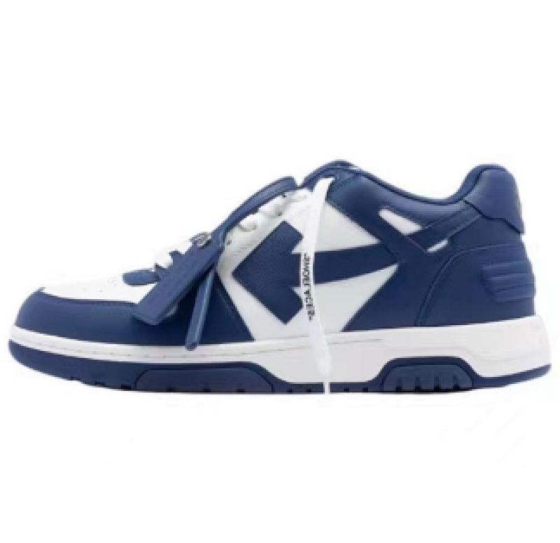 【CP0MI】钻蓝色-18 OFFWHITE低帮运动鞋 OMIA189 C99LEA00 10142 OFF-WHITE Out Of Office Diamond Blue