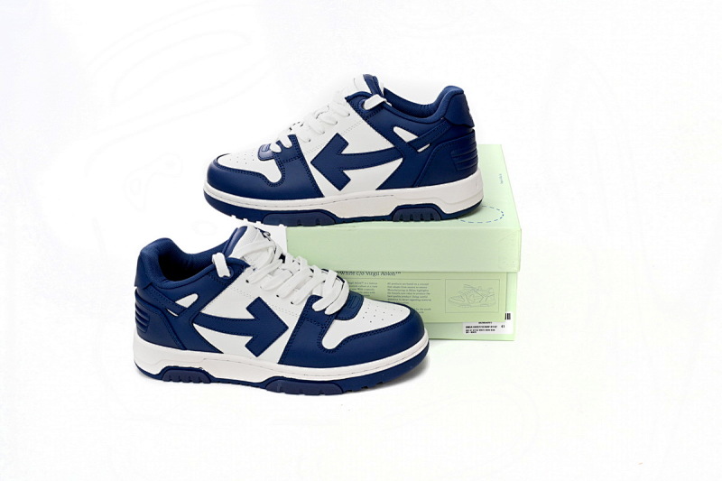 【CP0MI】钻蓝色-18 OFFWHITE低帮运动鞋 OMIA189 C99LEA00 10142 OFF-WHITE Out Of Office Diamond Blue