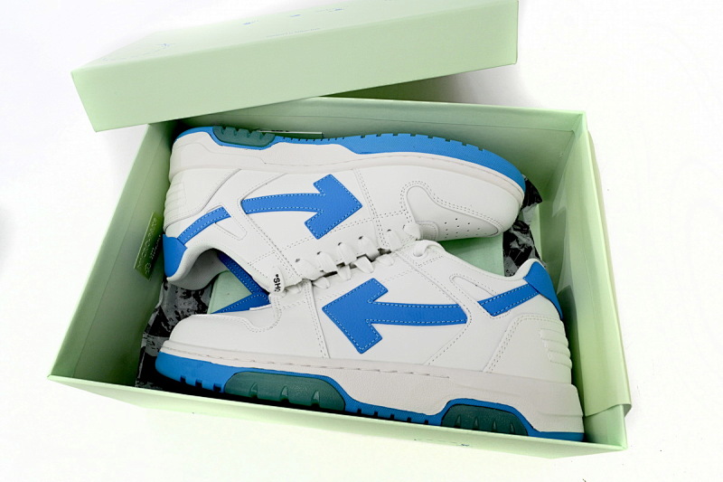 【CP0MI】白湖蓝-17 OFFWHITE低帮运动鞋 OMIA189 C99LEA00 20145 OFF-WHITE Out Of Office White Lake Blue
