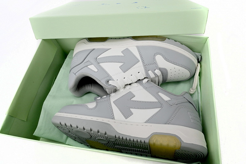 【CP0MI】灰白-16 OFFWHITE低帮运动鞋 OMIA189 C99LEA00 40901 OFF-WHITE Out Of Office Pale
