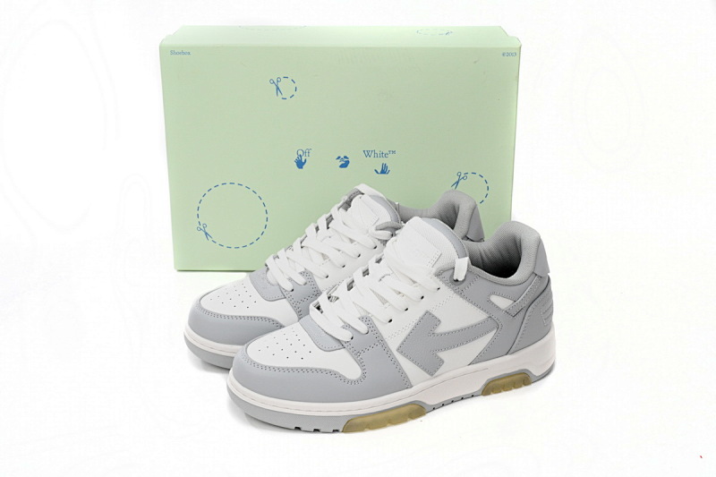 【CP0MI】灰白-16 OFFWHITE低帮运动鞋 OMIA189 C99LEA00 40901 OFF-WHITE Out Of Office Pale