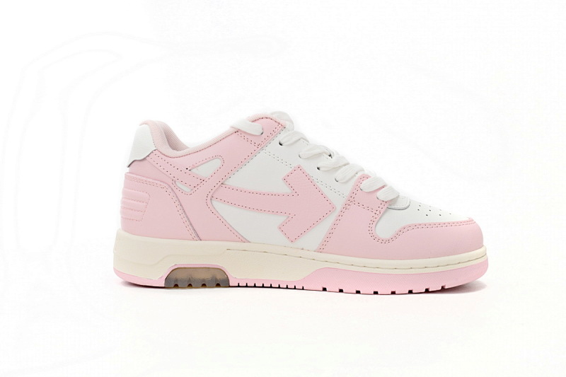 【CP0MI】粉白-12 OFFWHITE低帮运动鞋 OMIA189 C99LEA00 13001 OFF-WHITE Out Of Office Pink White