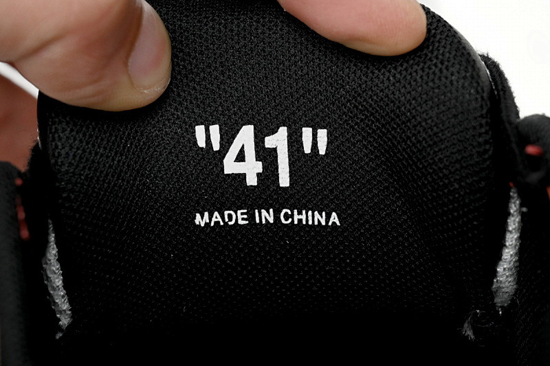 【CP0MI】白红黑-11 OFFWHITE低帮运动鞋 OMIA189 C99LEA00 12510 OFF-WHITE Out Of Office White, red, and Black