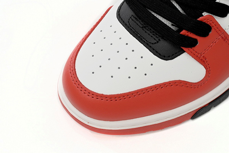 【CP0MI】白红黑-11 OFFWHITE低帮运动鞋 OMIA189 C99LEA00 12510 OFF-WHITE Out Of Office White, red, and Black