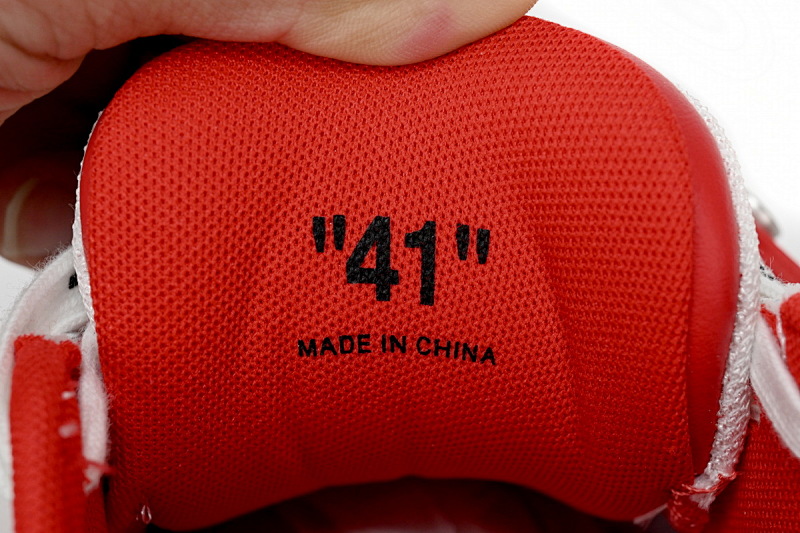 【CP0MI】白红-9 OFFWHITE低帮运动鞋 OMIA189 C99LEA00 10125 OFF-WHITE Out Of Office White Red