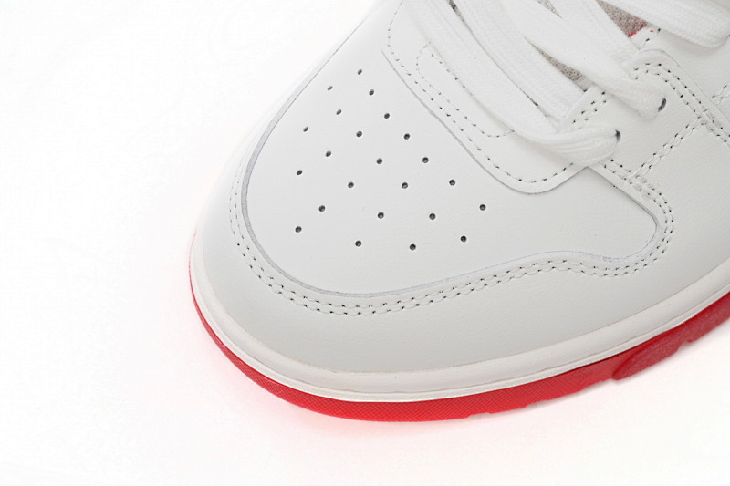 【CP0MI】白红-9 OFFWHITE低帮运动鞋 OMIA189 C99LEA00 10125 OFF-WHITE Out Of Office White Red