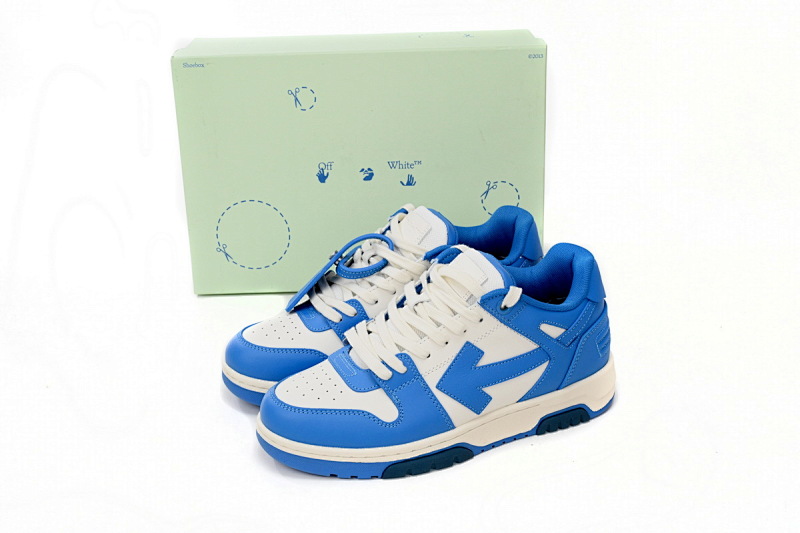 【CP0MI】蓝色-10 OFFWHITE低帮运动鞋 OMIA189 C99LEA00 14501 OFF-WHITE Out Of Office Blue
