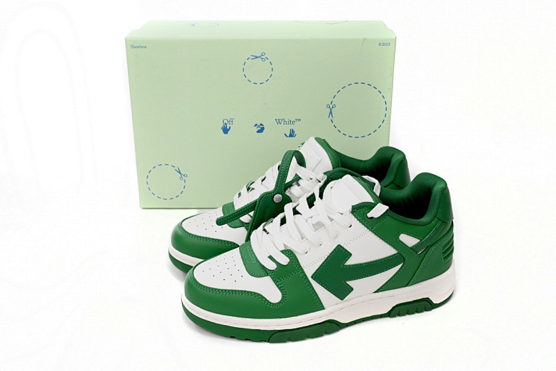 【CP7MI】绿色-8 OFFWHITE低帮运动鞋 OMIA189 C99LEA00 10155 OFF-WHITE Out Of Office Green