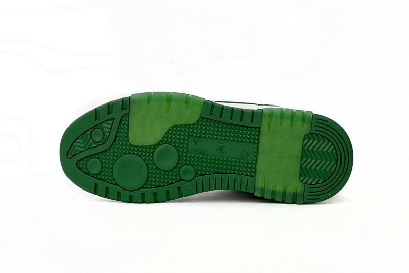 【CP7MI】绿色-8 OFFWHITE低帮运动鞋 OMIA189 C99LEA00 10155 OFF-WHITE Out Of Office Green