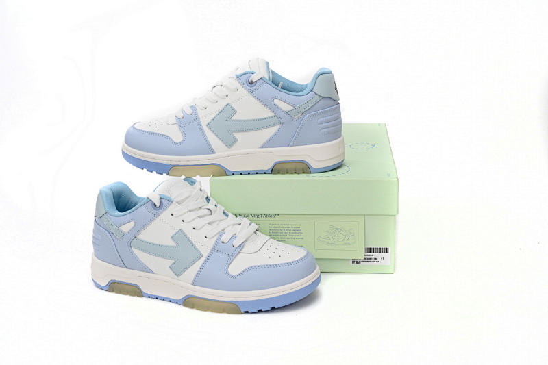 【CP0MI】蓝紫白-5 OFFWHITE低帮运动鞋 OMIA189 C99LEA00 10140 OFF-WHITE Out Of Office Blue Purple White