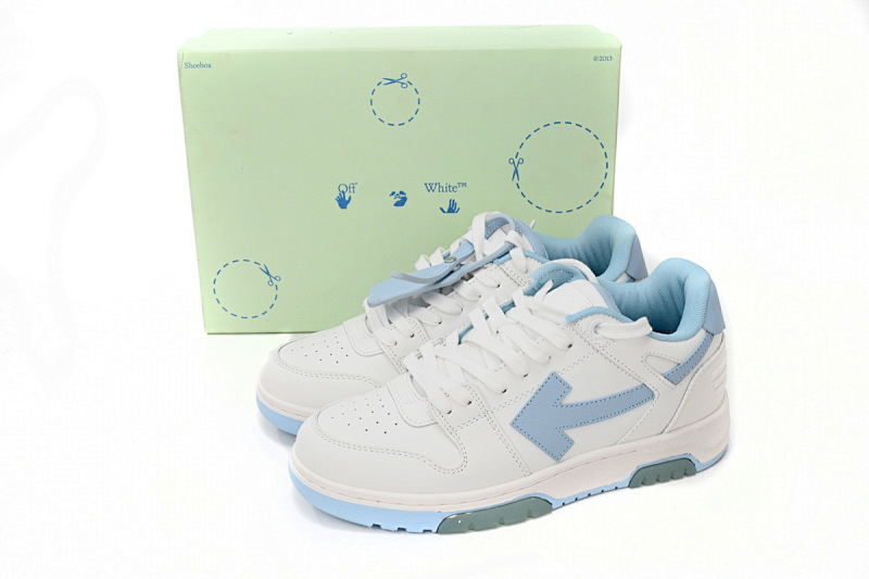 【CP0MI】天蓝白-3 OFFWHITE低帮运动鞋 OMIA189 C99LEA00 10145 OFF-WHITE Out Of Office Sky Blue And White