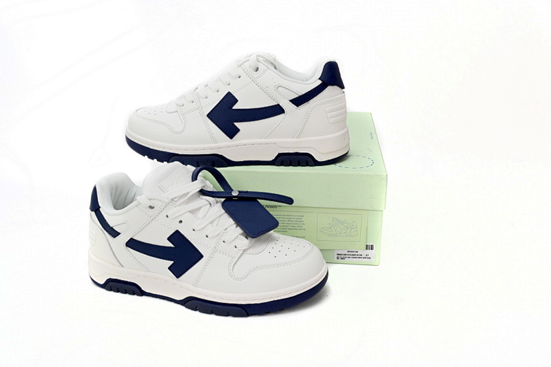 【CP0MI】蓝白-2 OFFWHITE低帮运动鞋 OMIA189 C99LEA00 10146 OFF-WHITE Out Of Office Blue White