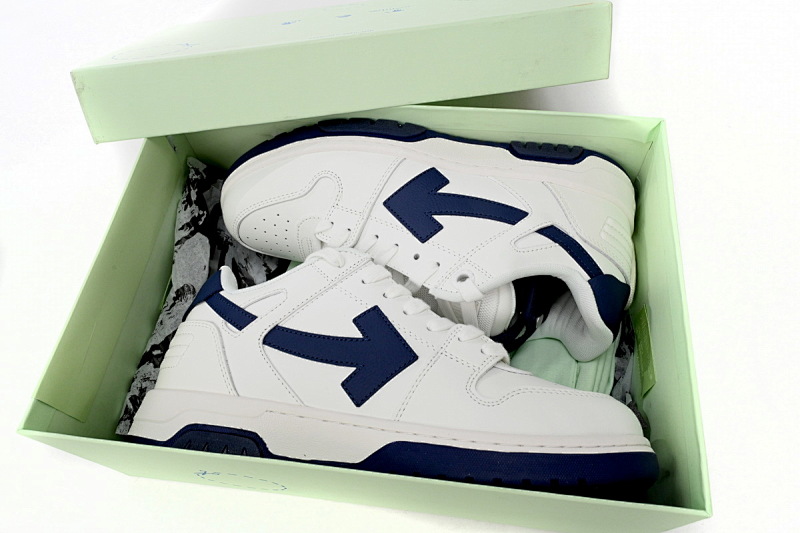 【CP0MI】蓝白-2 OFFWHITE低帮运动鞋 OMIA189 C99LEA00 10146 OFF-WHITE Out Of Office Blue White