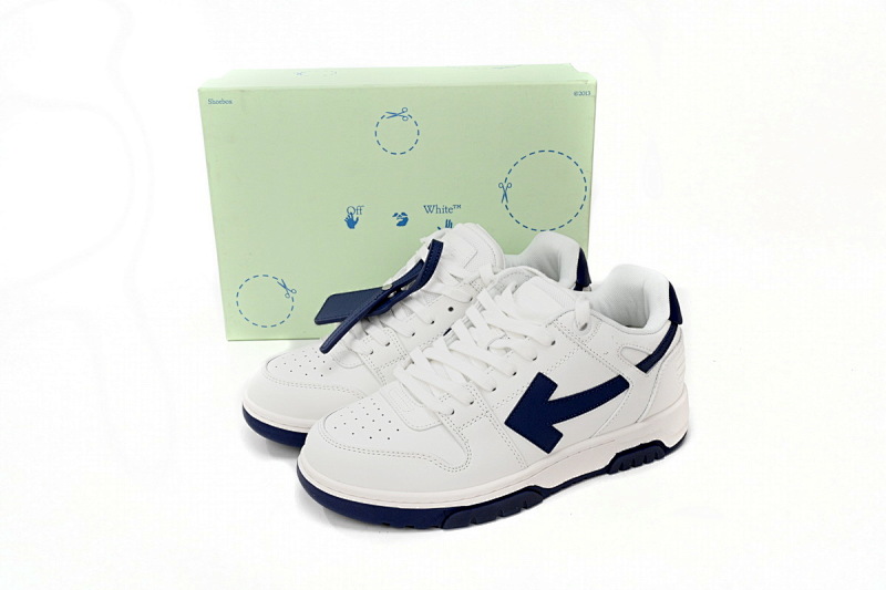 【CP0MI】蓝白-2 OFFWHITE低帮运动鞋 OMIA189 C99LEA00 10146 OFF-WHITE Out Of Office Blue White